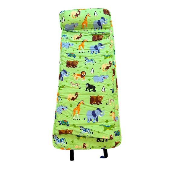 Wildkin Wild Animals Original Nap Mat Daycare School Sleepover - Picture 3 of 7